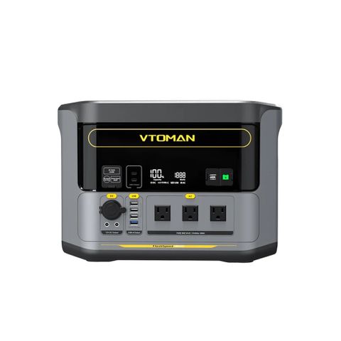 VTOMAN FLASHSPEED 1500 PORTABLE POWER STATION 1500W | 1408WH