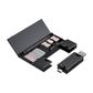 FIREFLY 2-IN-1 USB 3.0 CARD READER WITH CARD HOLDER