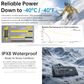 NITECORE 8000MAH POWER BANK LOW TEMP RESISTANT IPX8 WATERPROOF
