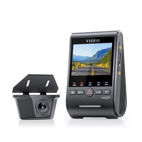 VIOFO DASHCAM A329 4K FRONT + 2K WATERPROOF REAR WIFI 6 GPS