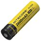 NITECORE LI-ION RECHARGEABLE BATTERY 18650 (3.7V 2600mAh)