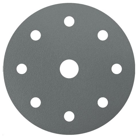 *OPEN BOX* SANDWOX 235 GREY ZIRCONIA FILM DISC P240 125MM 9 HOLE