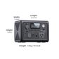 *DAMAGED BOX* BLUETTI EB3A PORTABLE POWER STATION | 600W (1200W SURGE) 268WH