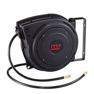 M7 AIR COMPRESSOR RETRACTABLE  HOSE REEL 3/8&rdquo; 10MMX15M