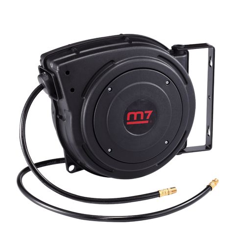 M7 AIR COMPRESSOR RETRACTABLE  HOSE REEL 3/8&rdquo; 10MMX15M