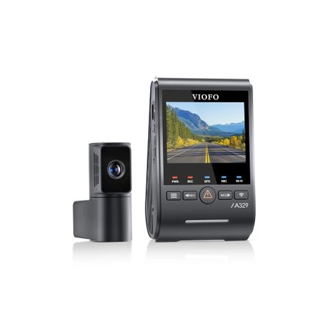 VIOFO DASHCAM A329 4K FRONT + 2K TELEPHOTO REAR CHANNEL WIFI 6 GPS