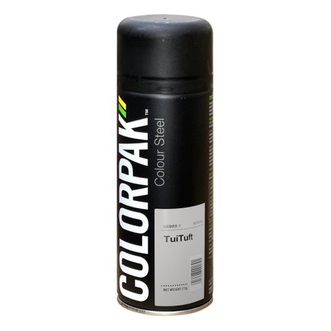 COLORPAK COLOURSTEEL AEROSOL SPRAYPAINT TUITUFT