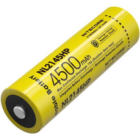 NITECORE LI-ION RECHARGABLE 21700 BATTERY 4500MAH 3.6V
