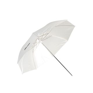 PHOTTIX DOUBLE-SMALL FOLDING SHOOT-THROUGH UMBRELLA, WHITE - 91CM