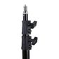 PHOTTIX P220 LIGHT STAND, BLACK - 220CM