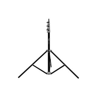 PHOTTIX SALDO 245A AIR CUSHION AUTOMATIC COLLAPSIBLE LIGHT STAND, CHROME & BLACK -245CM