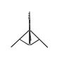 PHOTTIX SALDO 245A AIR CUSHION AUTOMATIC COLLAPSIBLE LIGHT STAND, CHROME & BLACK -245CM