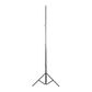 PHOTTIX SALDO 245A AIR CUSHION AUTOMATIC COLLAPSIBLE LIGHT STAND, CHROME & BLACK -245CM