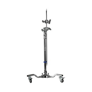 PHOTTIX C-STAND ROLLING, STAINLESS STEEL - 210CM