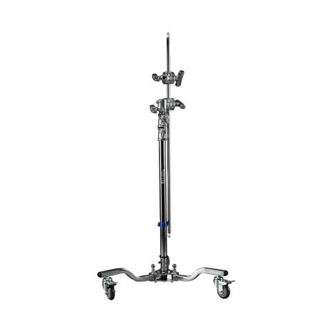 PHOTTIX C-STAND ROLLING, STAINLESS STEEL - 210CM