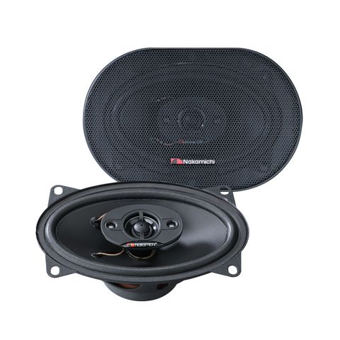NAKAMICHI 4" X 6" 4 WAY COAXIAL SPEAKERS PAIR 160W (WITH GRILLE)