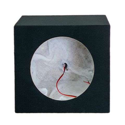 SUBWOOFER BOX FOR 12" SINGLE SUB BLACK