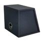 SUBWOOFER BOX FOR 12" SINGLE SUB BLACK