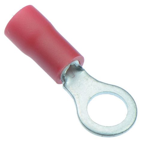 TERMINAL RING RED 5.3MM-PER 100