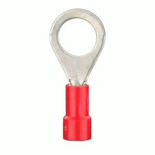 TERMINAL RING RED 6.5MM - PER100