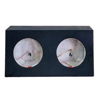 SUBWOOFER BOX FOR 2 x 10" SUB DOUBLE BLACK