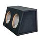 SUBWOOFER BOX FOR 2 x 10" SUB DOUBLE BLACK