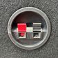 SPEAKER BOX 6.5" BLACK CARPET (PAIR)