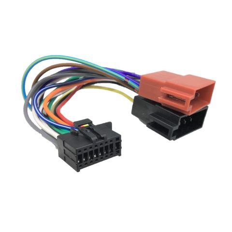 CAR STEREO HARNESS JVC 2017 ON 16 PIN KD-T752BT/ KD-X482BT/ KW-M560BT/KD-T752BT, KW-X850BT KW-R950BT