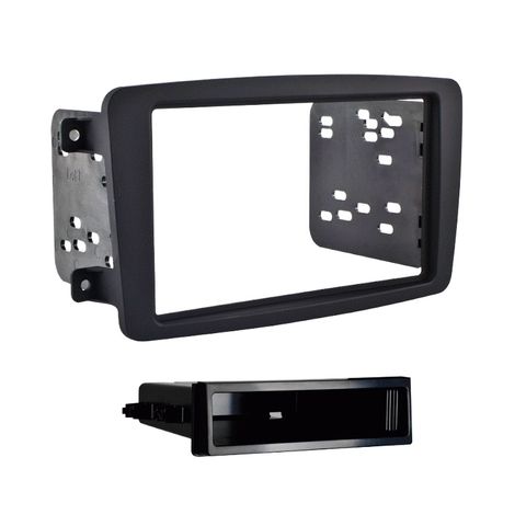 FITTING KIT MERCEDES C CLASS 2001 - 2004, CLK 2003 - ON DIN & DOUBLE DIN (BLACK)