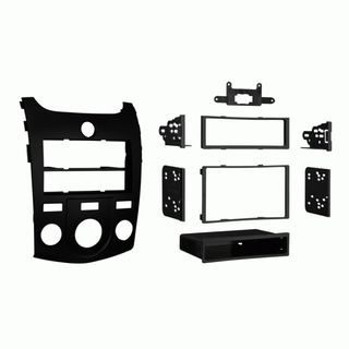 FITTING KIT KIA CERATO 2008 - 2012 DIN & DOUBLE DIN (BLACK)