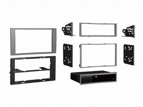 FITTING KIT FORD MONDEO , TRANSIT , KUGA 2005 - 2012 DIN & DOUBLE DIN (SILVER)