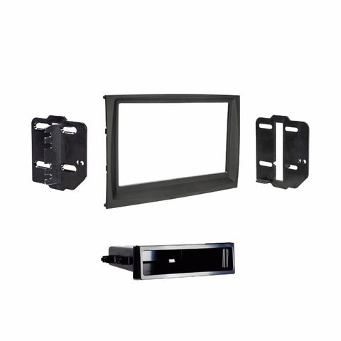 FITTING KIT KIA SPORTAGE LX 2017 - 2019 DIN & DOUBLE DIN (WITH BASE RADIO) (BLACK)