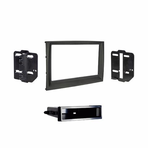 FITTING KIT KIA SPORTAGE LX 2017 - 2019 DIN & DOUBLE DIN (WITH BASE RADIO) (BLACK)