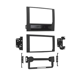 FITTING KIT DODGE , JEEP 2007 - 2008 DOUBLE DIN (CONVERSION KIT) (BLACK)