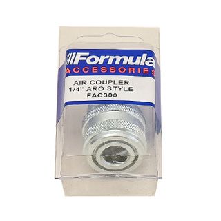 FORMULA 1/4" ARO AIR COUPLER 1/4" FEMALE BSP BLISTER PACK