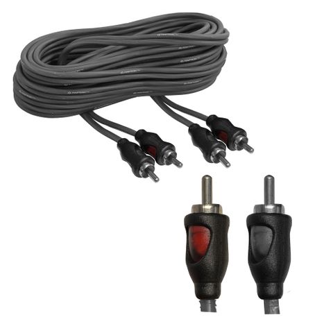 RCA LEAD NEON BLUE 4.57 METRE 2 TO 2 RCA