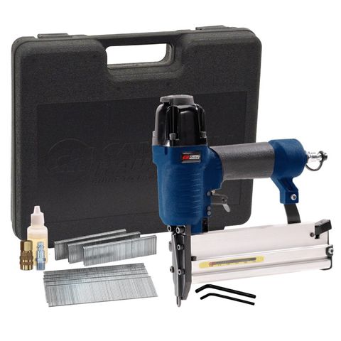 CAMPBELL HAUSFELD 2" BRAD NAILER & STAPLER 2 IN 1 KIT