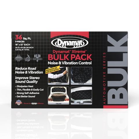 DYNAMAT XTREME BULK PACK SOUND DEADENING (457MM x 812MM x 1.72MM) - 9 SHEET PACK