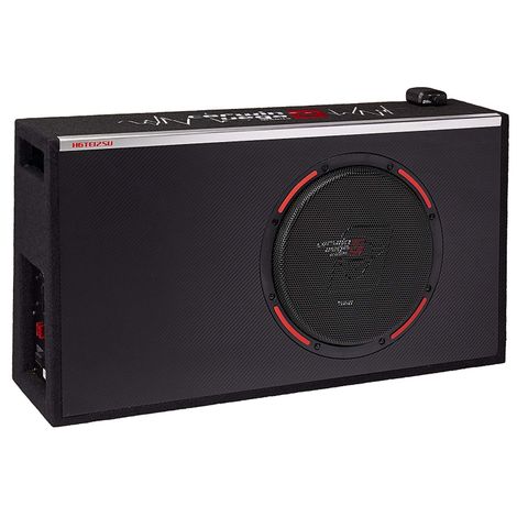 CERWIN VEGA 12" SLIM BOX SUBWOOFER AND AMPLIFIER ACTIVE 400W