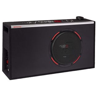 CERWIN VEGA 12" SLIM BOX SUBWOOFER AND AMPLIFIER ACTIVE 400W