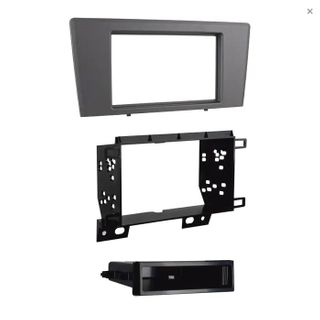 FITTING KIT VOLVO S60 , V70 , XC70 2001 - 2004 DIN & DOUBLE DIN (GREY)