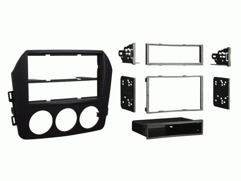 FITTING KIT MAZDA MX5 , MIATA 2009 - 2015 DIN & DOUBLE DIN (BLACK)