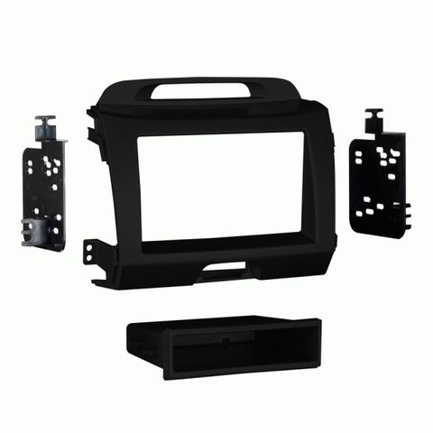 FITTING KIT KIA SPORTAGE 2011 - 2016 DIN & DOUBLE DIN (CHARCOAL)