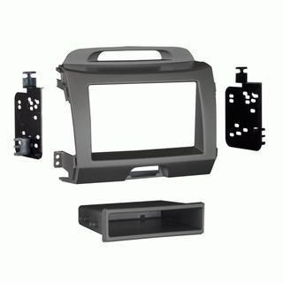 FITTING KIT KIA SPORTAGE 2011 - 2016 DIN & DOUBLE DIN (GREY)