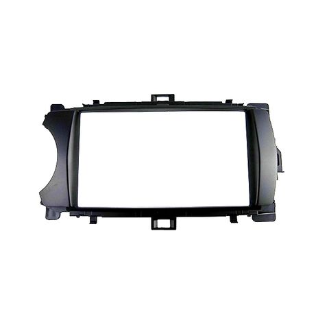 FITTING KIT TOYOTA YARIS 2011 - 2019 DOUBLE DIN (BLACK)