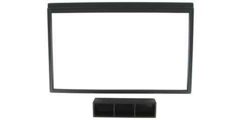 FITTING KIT NISSAN MARCH , MICRA 2003 - 2011 DOUBLE DIN (BLACK)