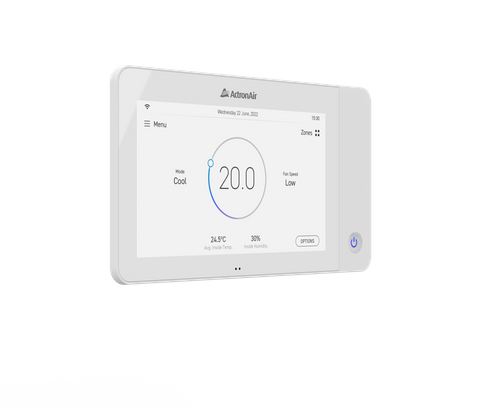 ACTRON AIR NTW-1000 NEO TOUCH MASTER WALL CONTROLLER (WHITE)