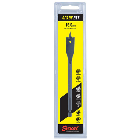EVACUT SPADE BIT 16MM