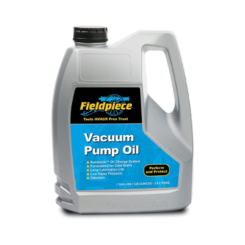 Fieldpiece Vacuum Pump Oil for Refrigeration & Air Conditioning