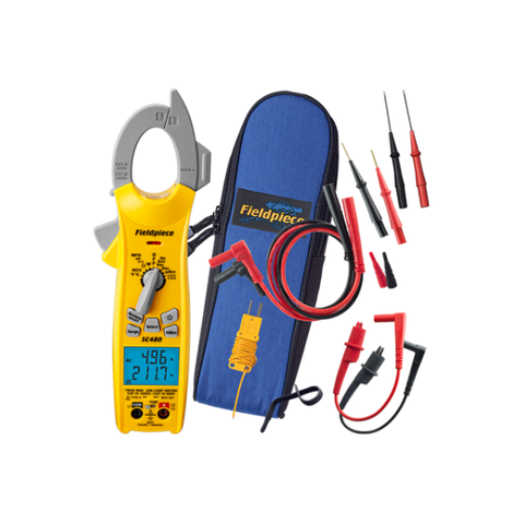Fieldpiece SC480INT : Trms Power Clamp Meter